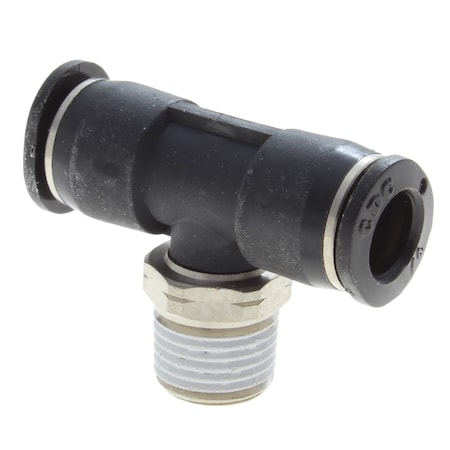 Technifit Fitting, PTC, Male Branch Tee, Compact, 1/4" x 1/8" Male NPT PT1/4-N1C